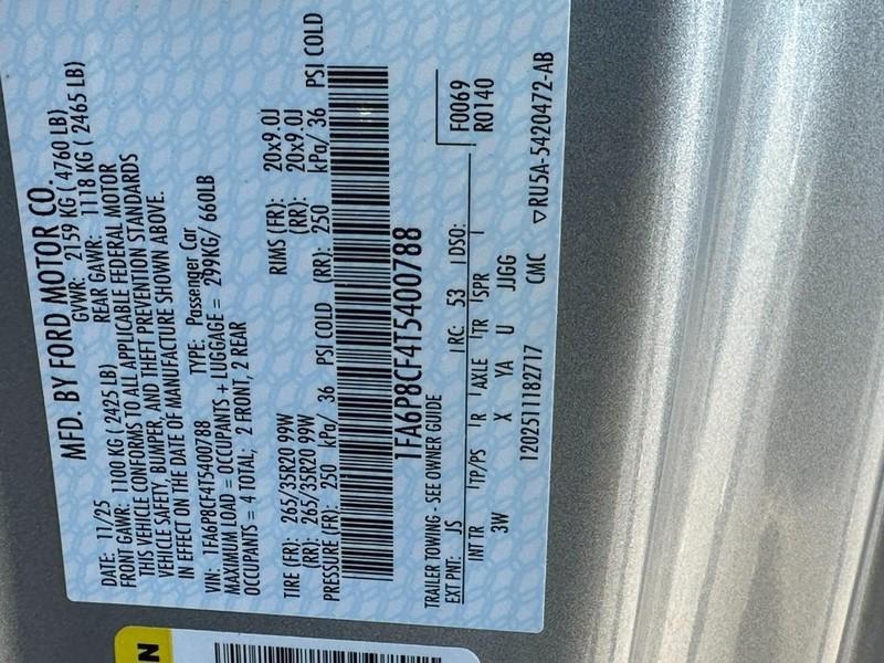 new 2026 Ford Mustang car, priced at $51,267