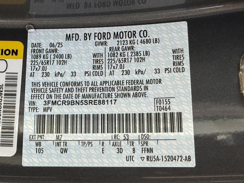 new 2025 Ford Bronco Sport car, priced at $25,913