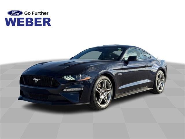 used 2021 Ford Mustang car, priced at $34,500