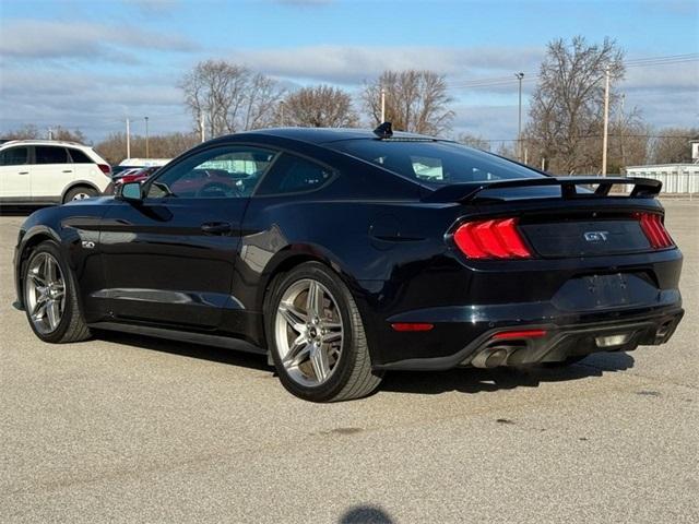used 2021 Ford Mustang car, priced at $34,500