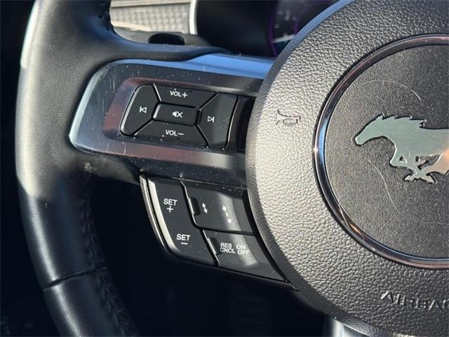 used 2021 Ford Mustang car, priced at $34,500