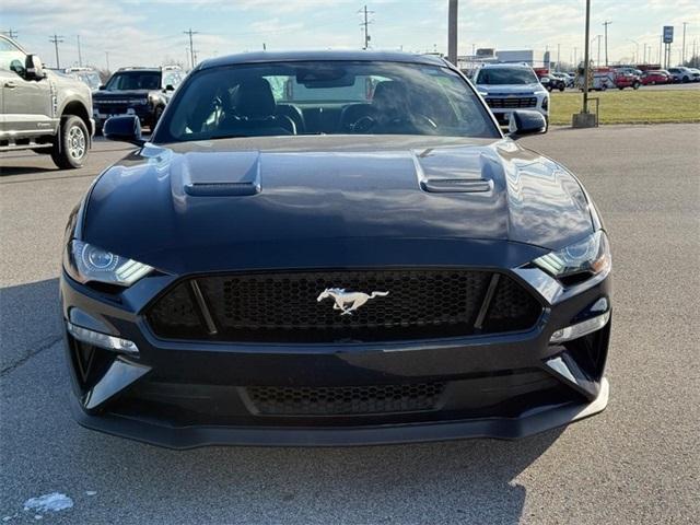 used 2021 Ford Mustang car, priced at $34,500