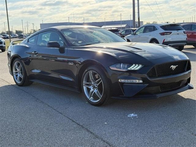 used 2021 Ford Mustang car, priced at $34,500