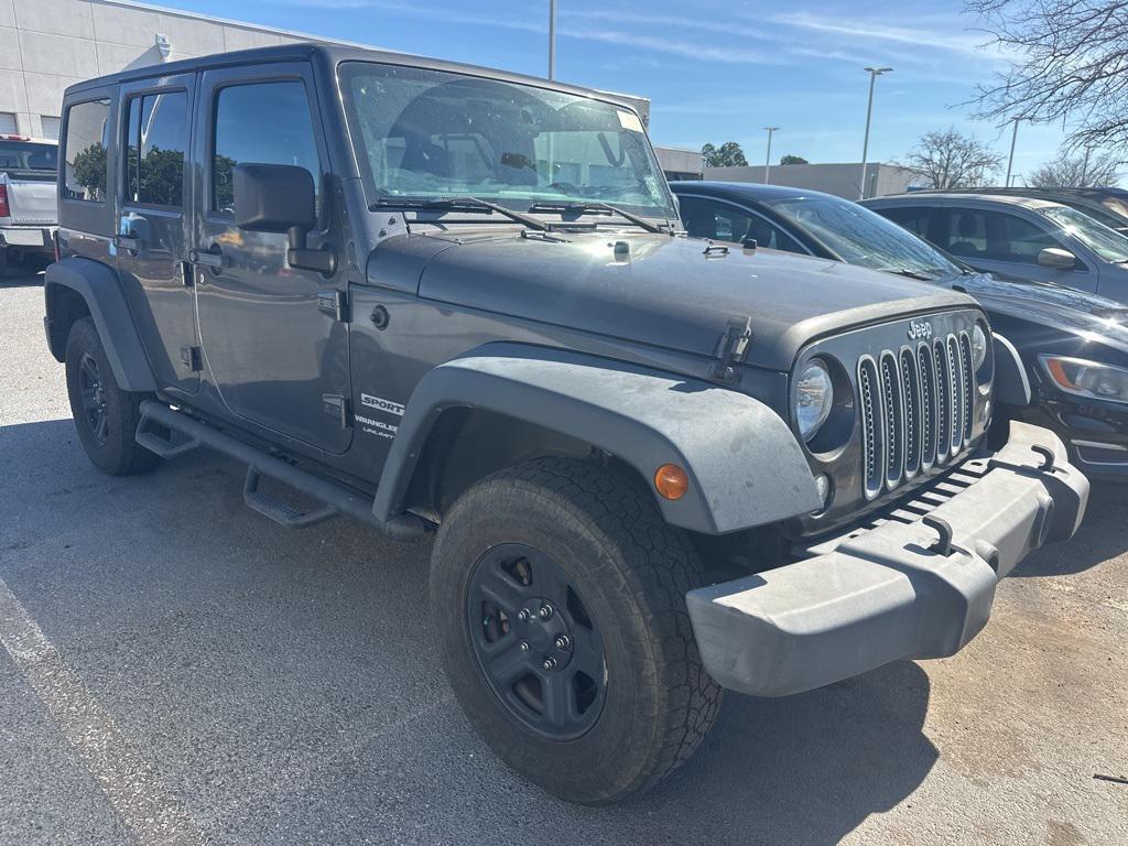 used 2018 Jeep Wrangler JK Unlimited car, priced at $22,000