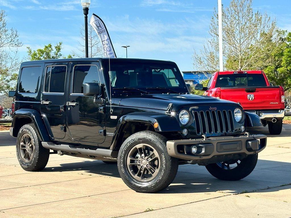 used 2016 Jeep Wrangler Unlimited car, priced at $19,132