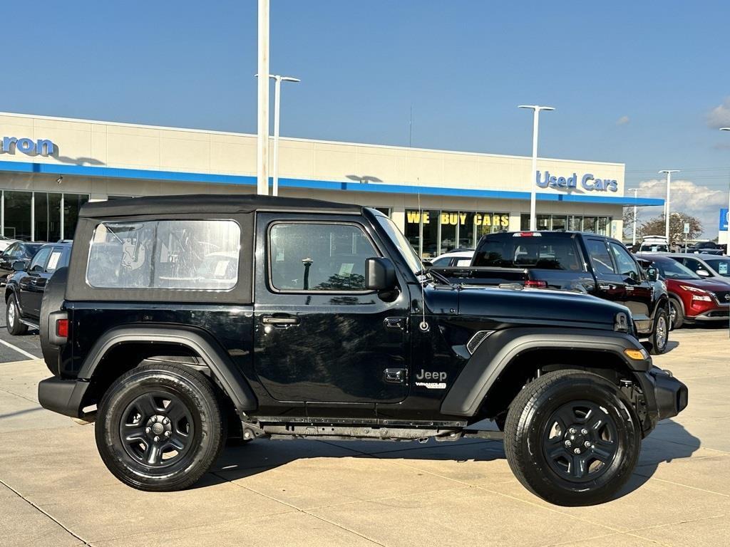 used 2021 Jeep Wrangler car, priced at $25,000