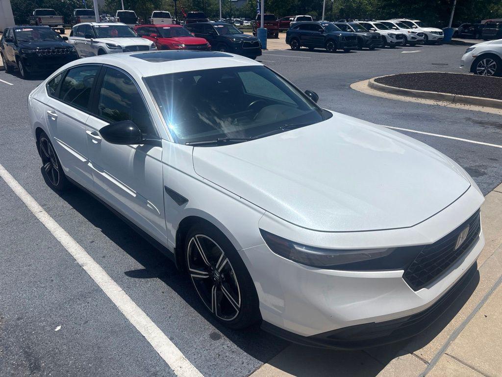 used 2023 Honda Accord Hybrid car, priced at $28,692