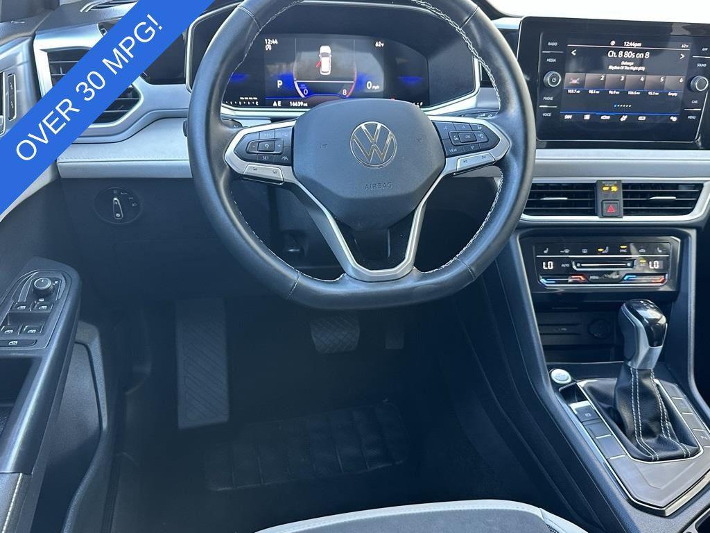 used 2025 Volkswagen Taos car, priced at $23,000