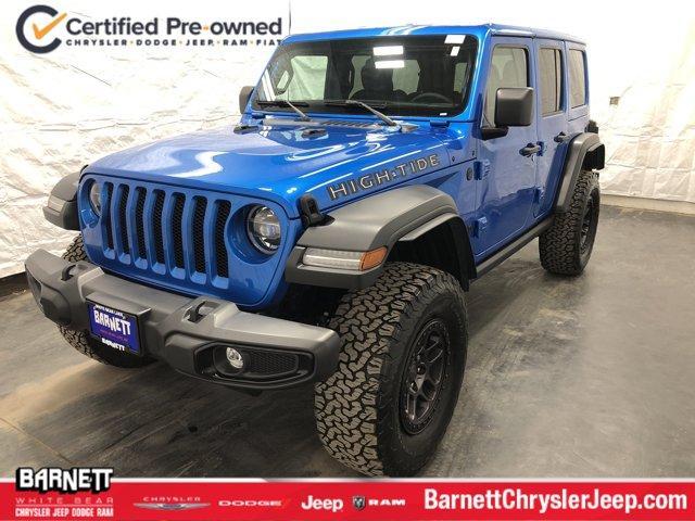used 2022 Jeep Wrangler Unlimited car, priced at $40,338