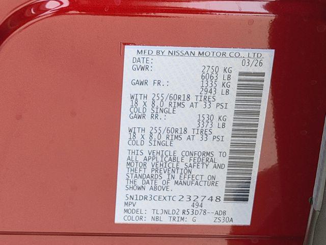 new 2026 Nissan Pathfinder car, priced at $42,432