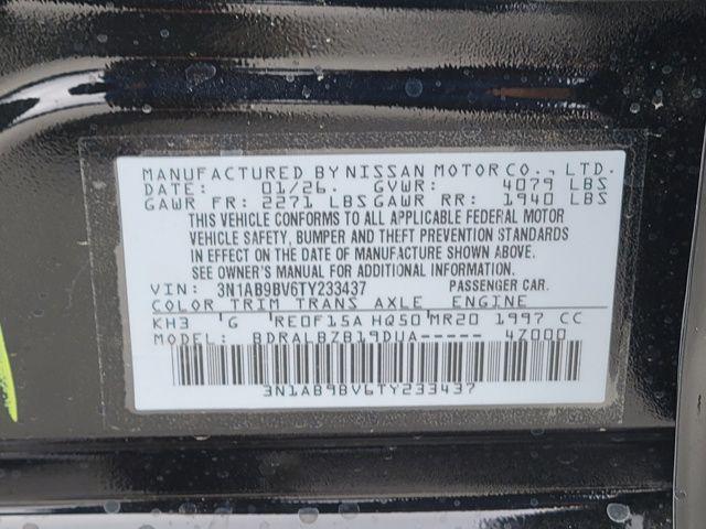 new 2026 Nissan Sentra car, priced at $23,187