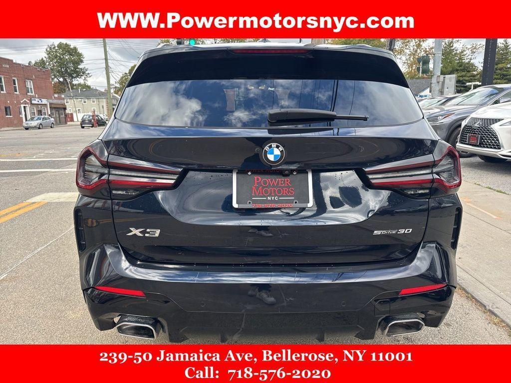 used 2022 BMW X3 car, priced at $23,899