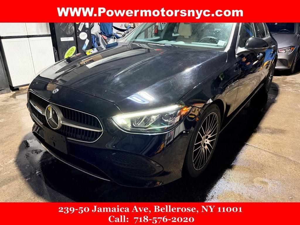 used 2022 Mercedes-Benz C-Class car, priced at $26,995