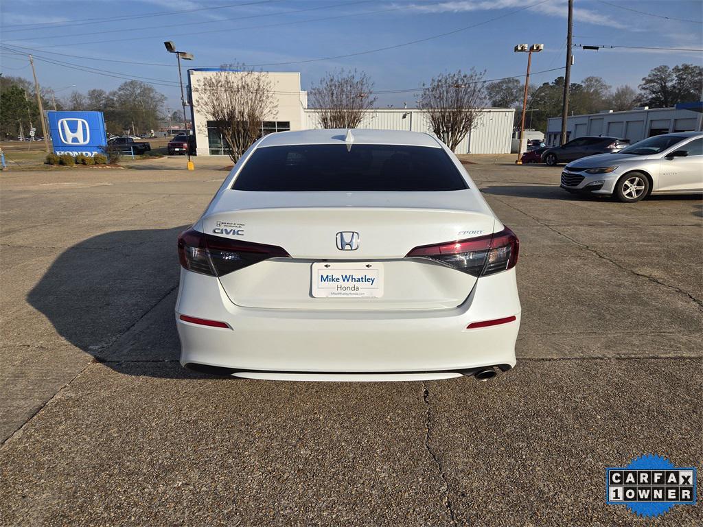 used 2025 Honda Civic car, priced at $26,495