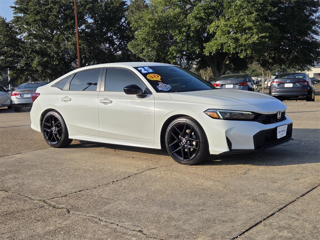 used 2025 Honda Civic car, priced at $26,875