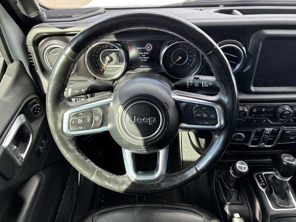 used 2021 Jeep Wrangler Unlimited car, priced at $34,214
