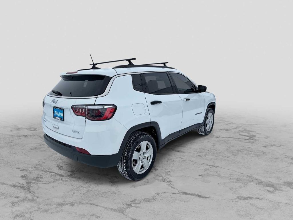 used 2022 Jeep Compass car, priced at $18,919