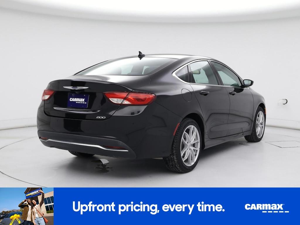 used 2015 Chrysler 200 car, priced at $13,599