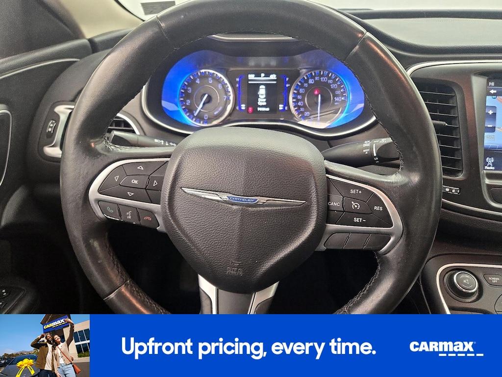 used 2015 Chrysler 200 car, priced at $13,599