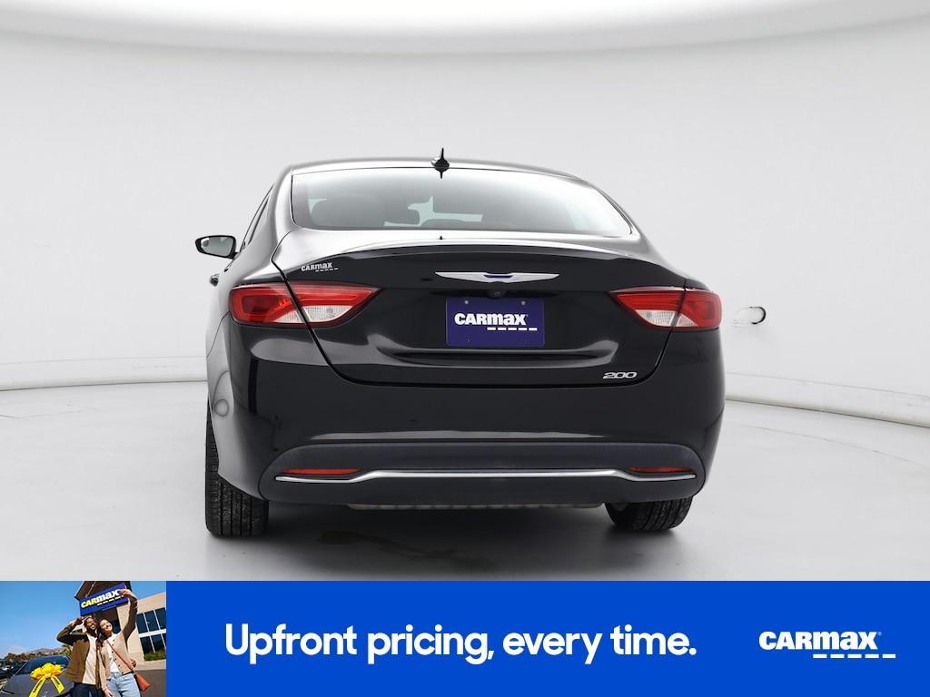 used 2015 Chrysler 200 car, priced at $13,599