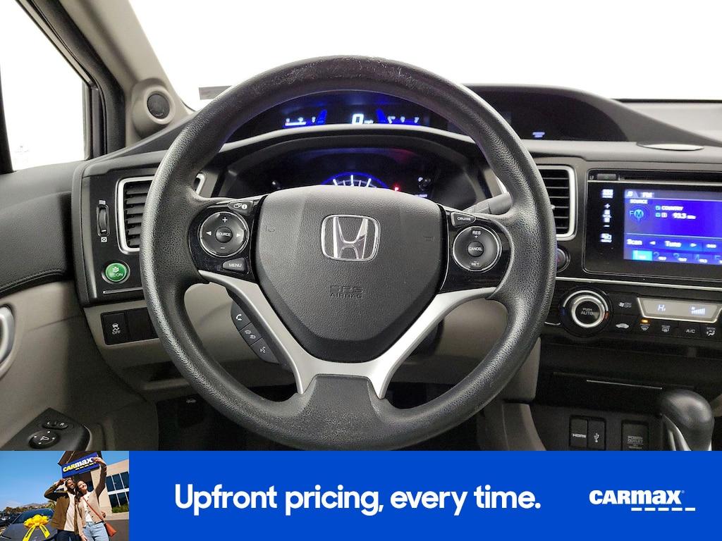 used 2015 Honda Civic car, priced at $15,998