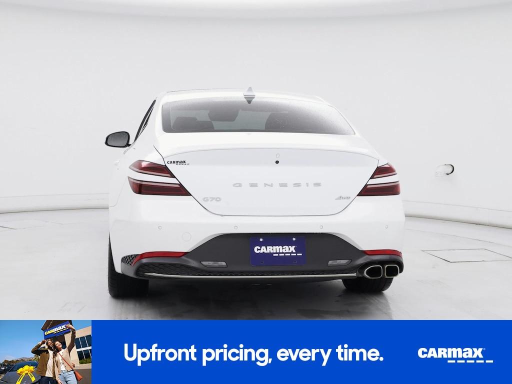 used 2023 Genesis G70 car, priced at $28,998
