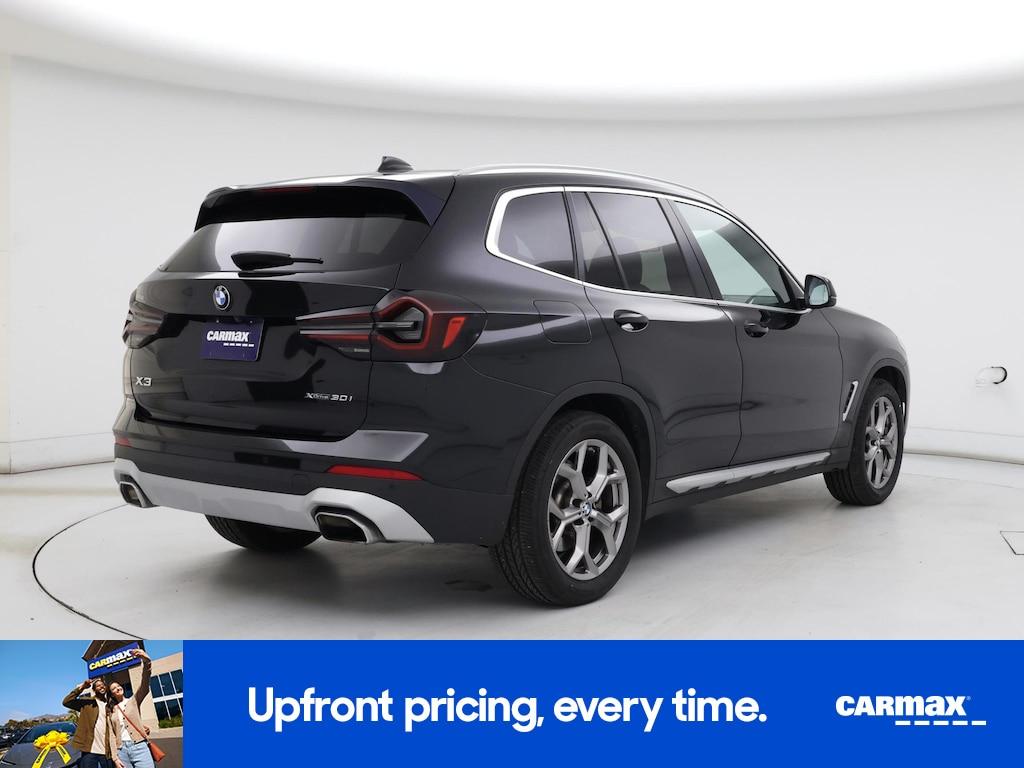 used 2022 BMW X3 car, priced at $33,998