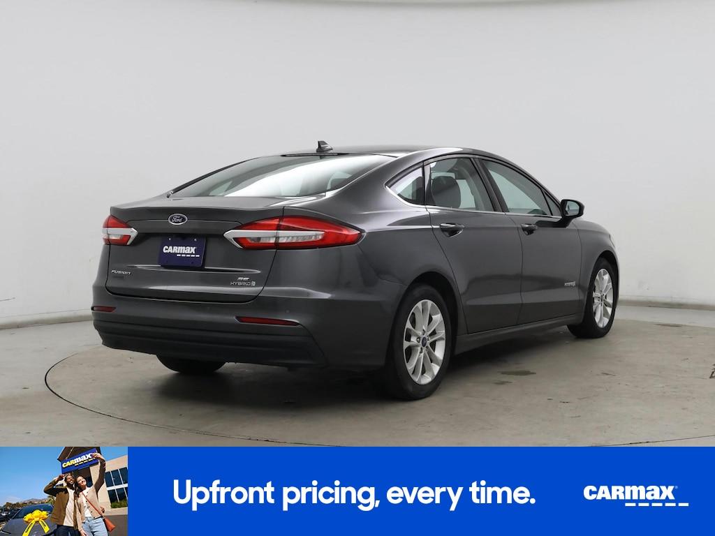 used 2019 Ford Fusion Hybrid car, priced at $14,998