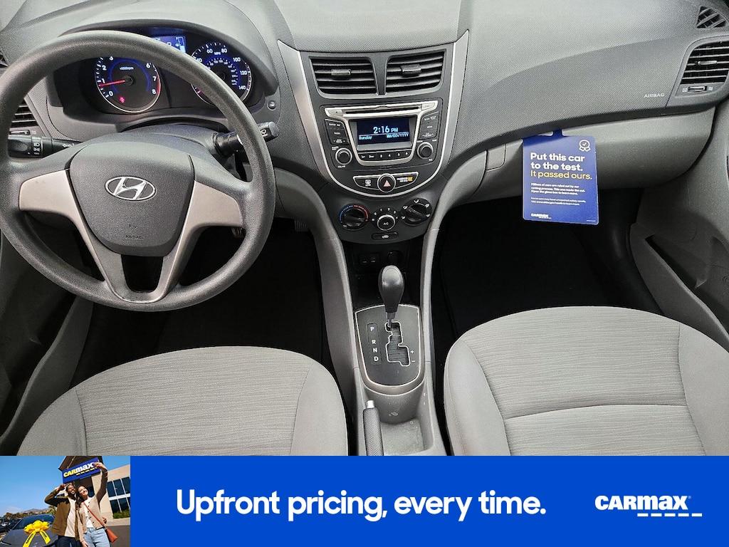 used 2015 Hyundai Accent car, priced at $10,599