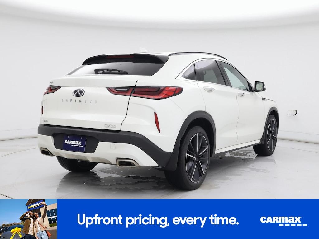 used 2023 INFINITI QX55 car, priced at $31,998