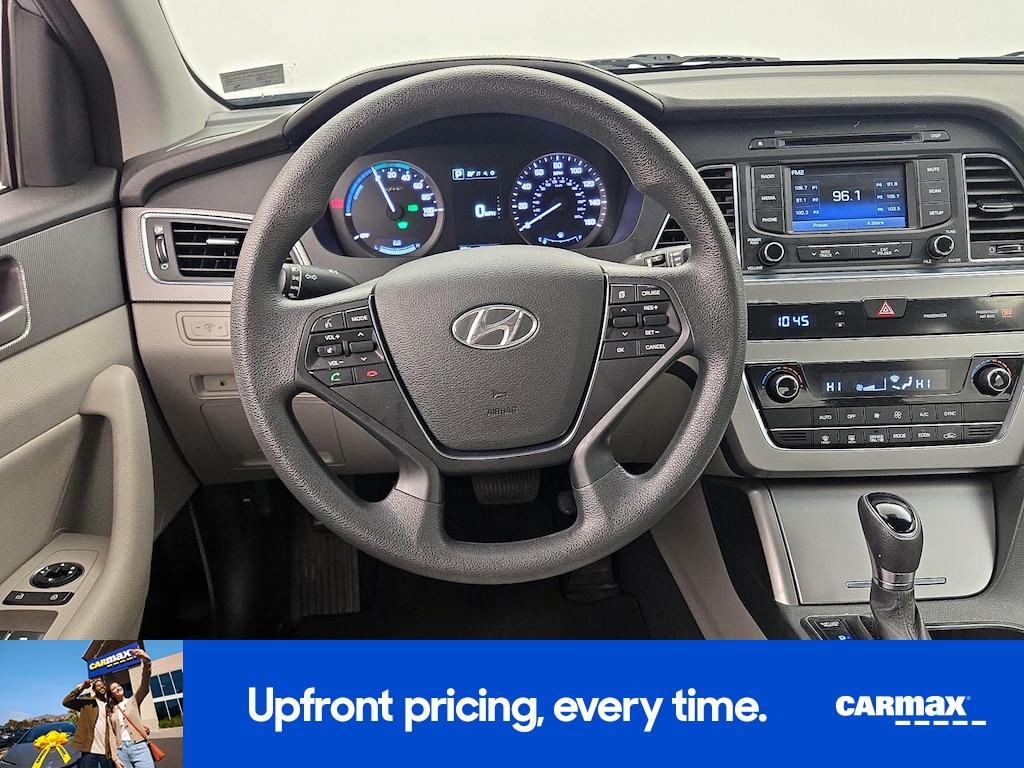 used 2016 Hyundai Sonata Hybrid car, priced at $14,998