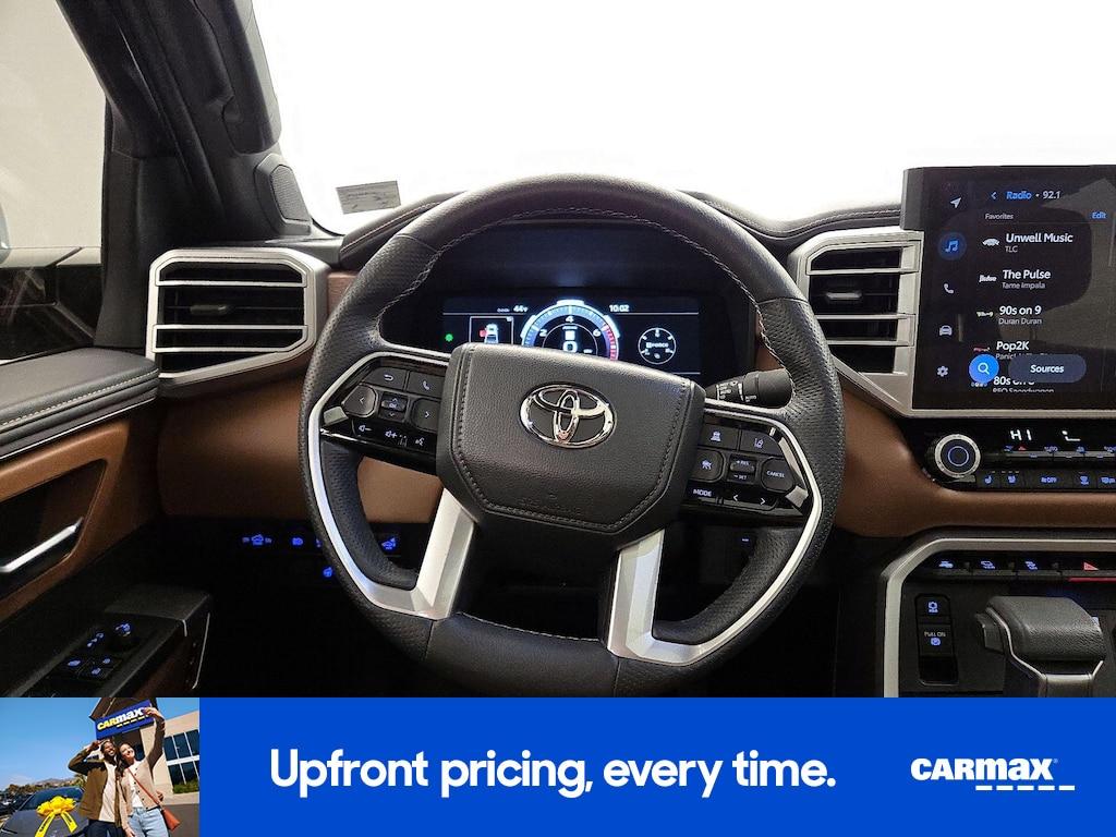 used 2023 Toyota Tundra car, priced at $51,998