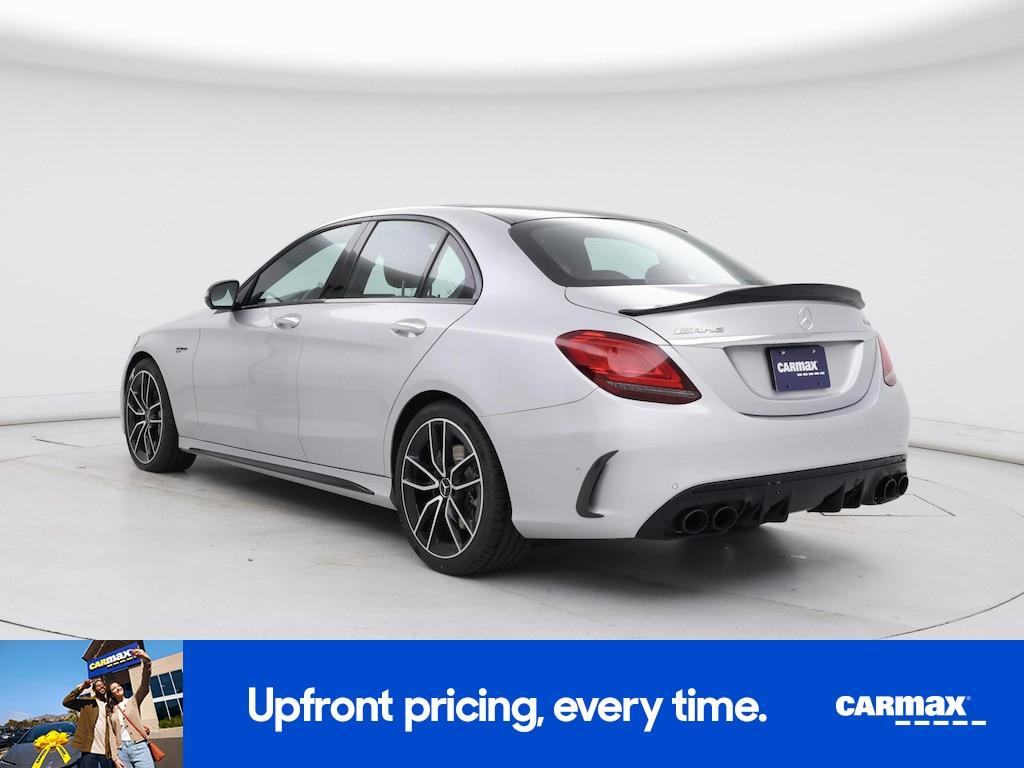 used 2021 Mercedes-Benz AMG C 43 car, priced at $44,998