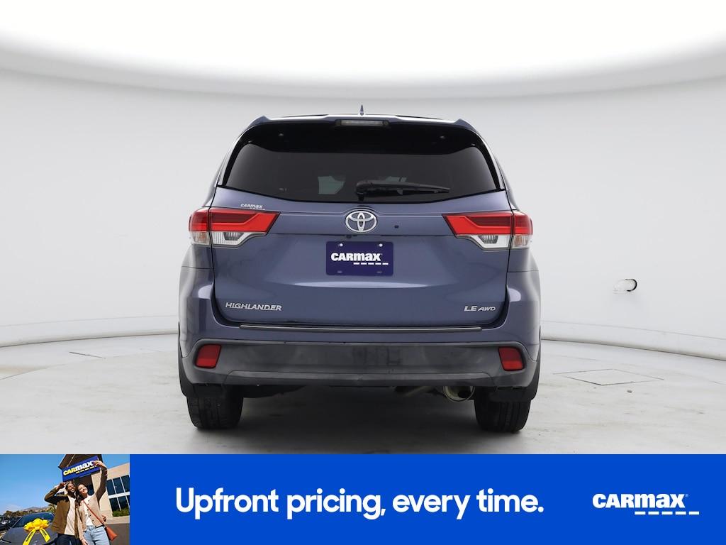 used 2019 Toyota Highlander car, priced at $26,998