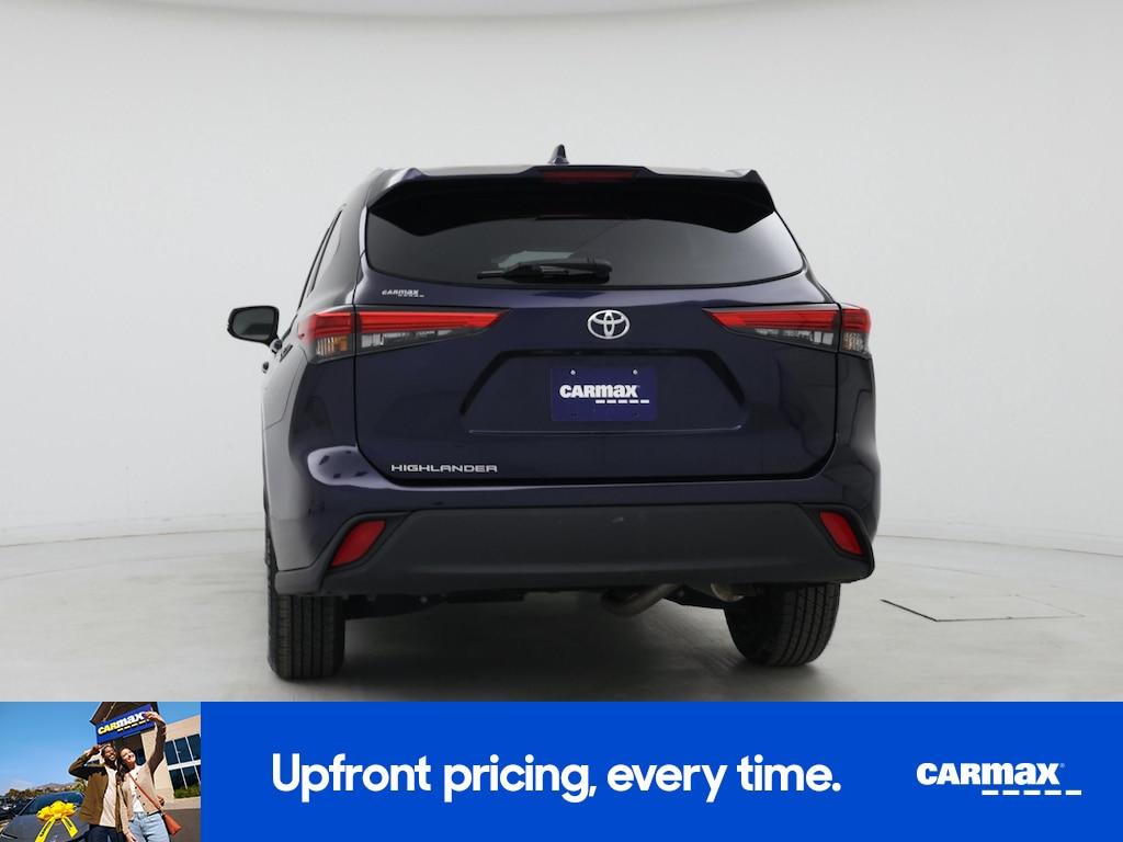 used 2021 Toyota Highlander car, priced at $27,998