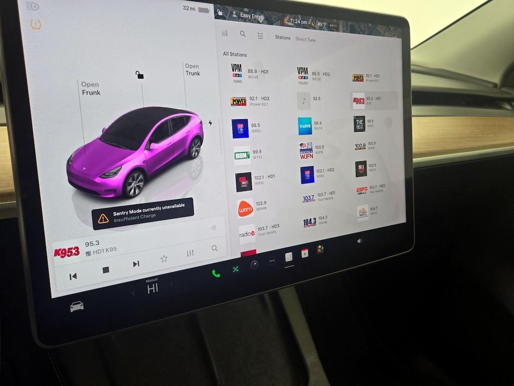 used 2024 Tesla Model Y car, priced at $34,998