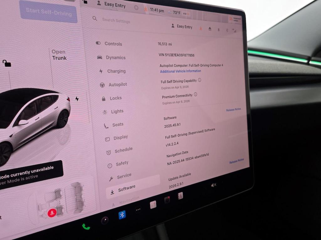 used 2025 Tesla Model 3 car, priced at $37,998