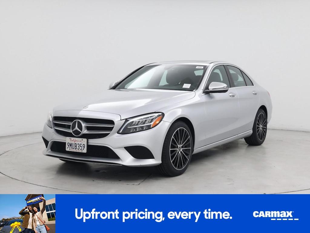 used 2021 Mercedes-Benz C-Class car, priced at $24,998