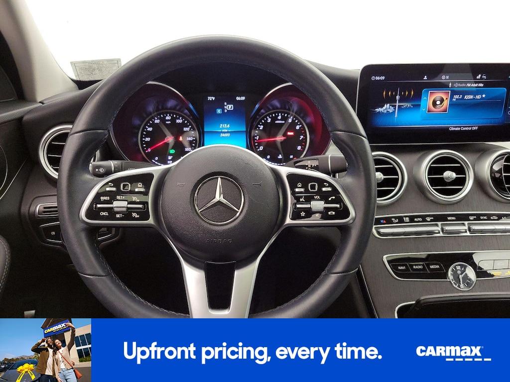 used 2019 Mercedes-Benz C-Class car, priced at $23,998