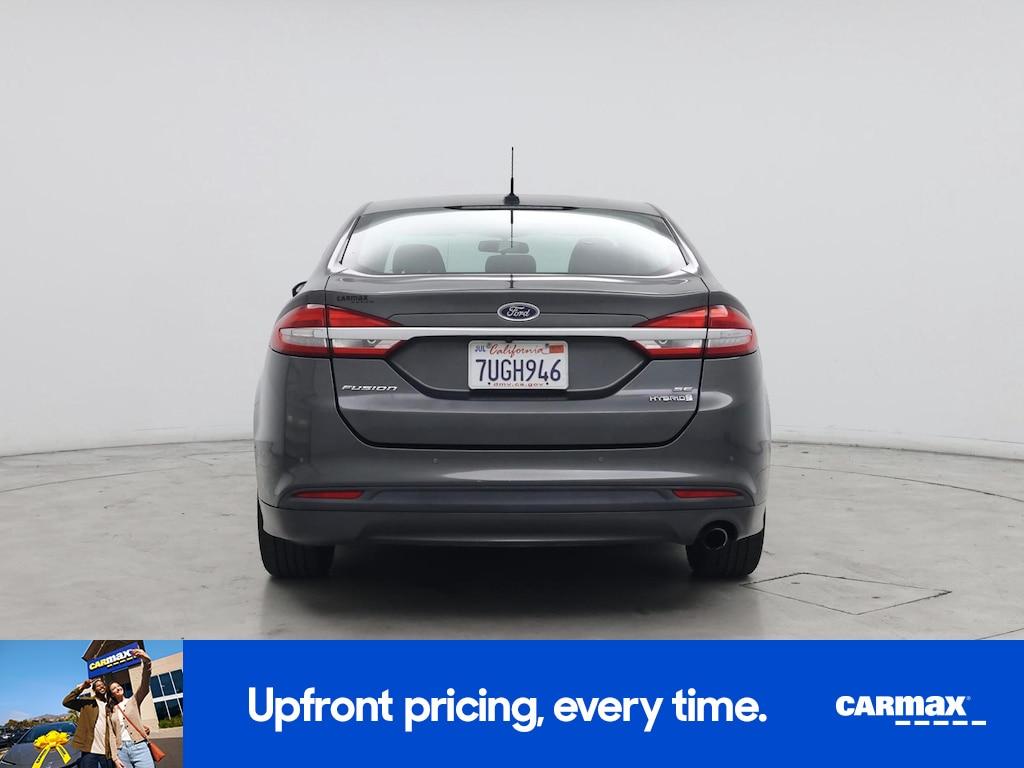 used 2017 Ford Fusion Hybrid car, priced at $12,599