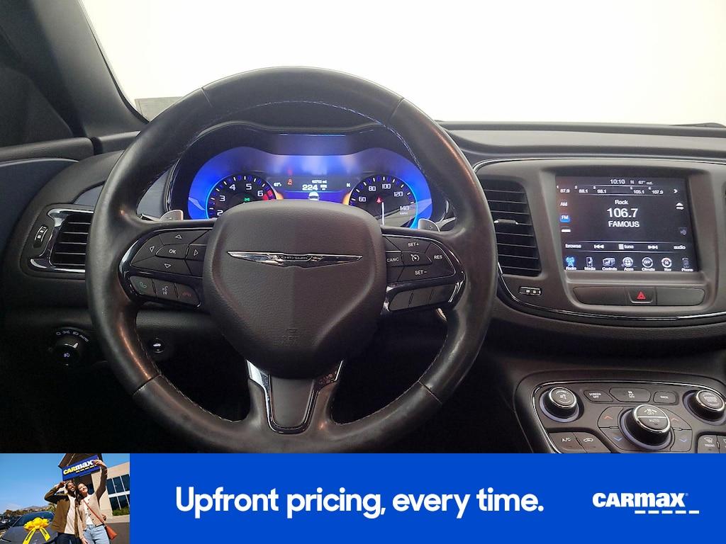 used 2015 Chrysler 200 car, priced at $12,998