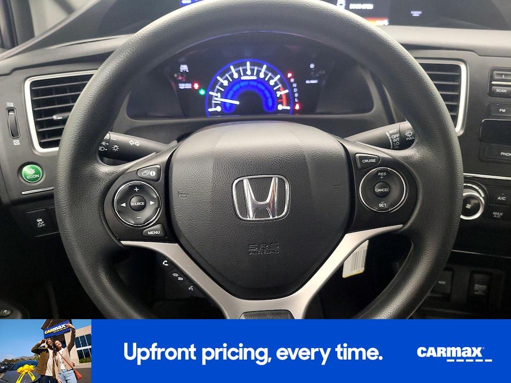 used 2015 Honda Civic car, priced at $15,998