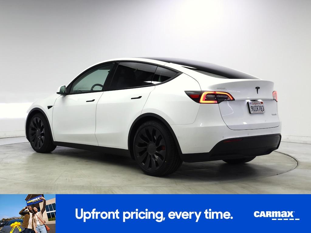 used 2022 Tesla Model Y car, priced at $34,998