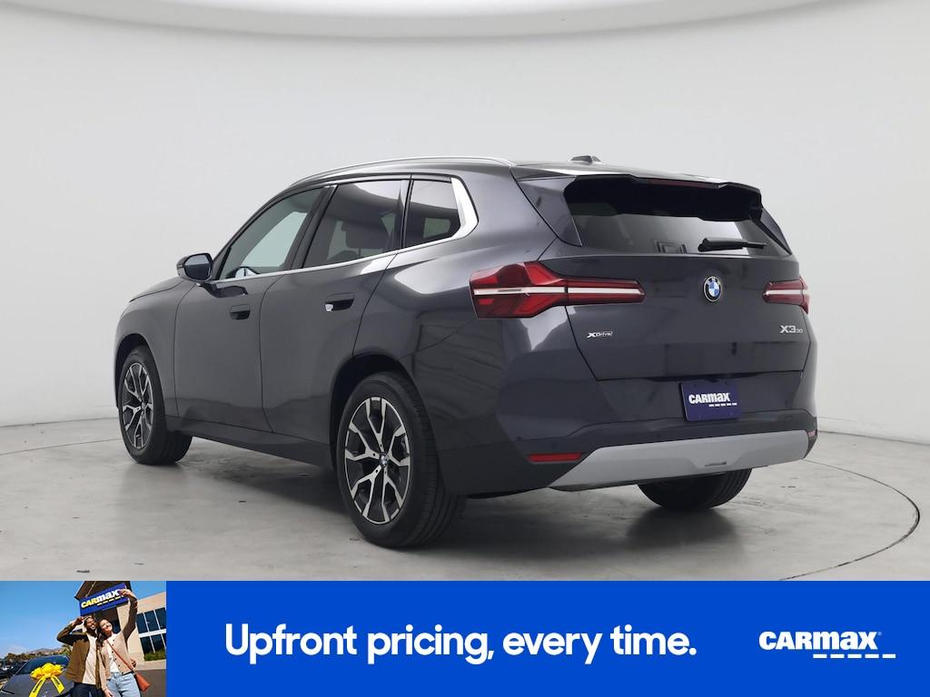 used 2026 BMW X3 car, priced at $52,998