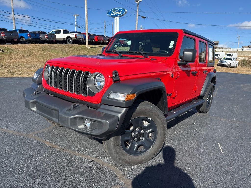 used 2025 Jeep Wrangler car, priced at $37,198