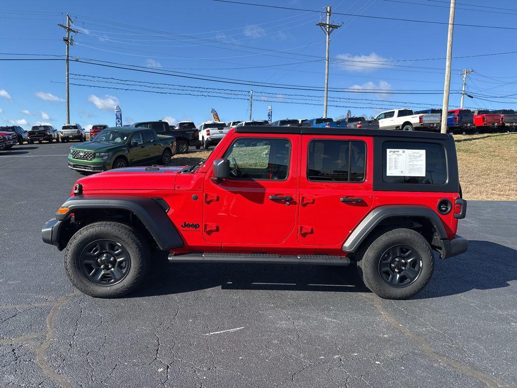 used 2025 Jeep Wrangler car, priced at $37,198