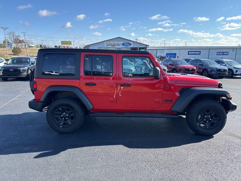 used 2025 Jeep Wrangler car, priced at $37,198