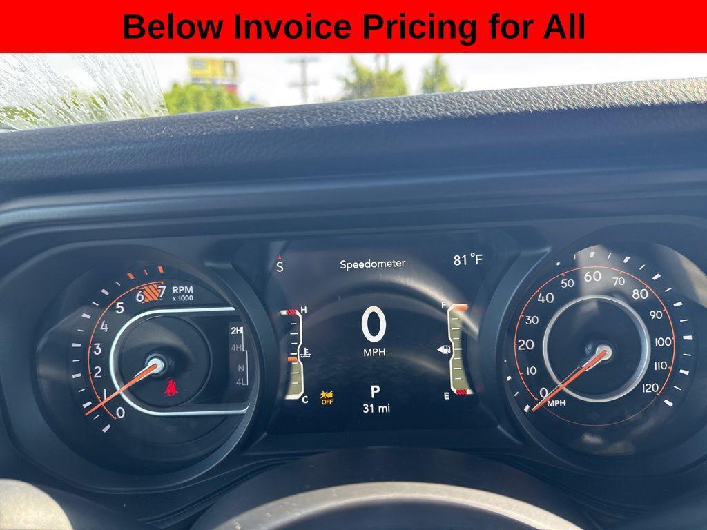 new 2026 Jeep Wrangler car, priced at $50,826