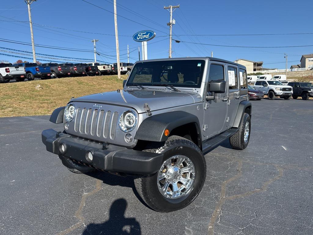 used 2018 Jeep Wrangler JK Unlimited car, priced at $17,515