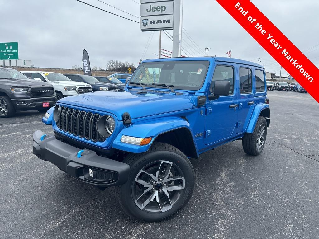 new 2024 Jeep Wrangler 4xe car, priced at $38,299